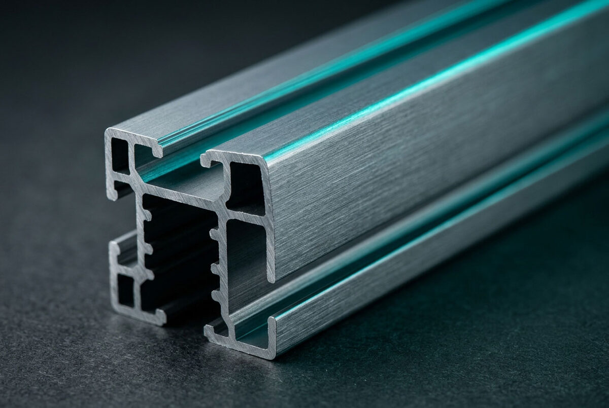 Profil ekstrusi aluminium hasil anodizing